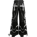Gothic Chain Cargo Pant back
