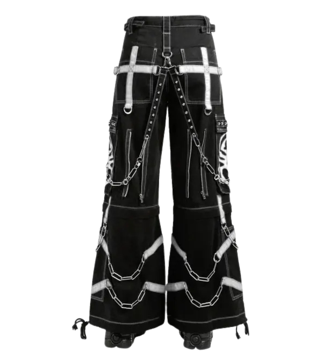 Gothic Chain Cargo Pant back