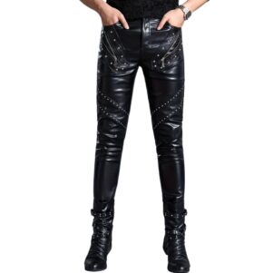 Rebel Rider Studded Pants