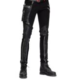 Men’s Gothic Hybrid Zipper Pants
