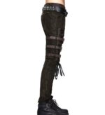 Men’s Gothic Strap Buckle Pants - Image 3