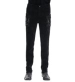 Men’s Gothic Velvet Chain Pants - Image 3