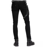 Men’s Gothic Hybrid Zipper Pants - Image 3