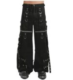 Gothic Chain Cargo Pants – Women’s Streetwear