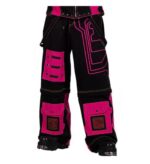 Neon Cyber Gothic Cargo Pants