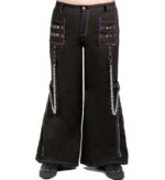 Midnight Violet Chain Cargo Pants